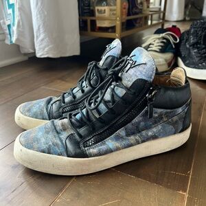 Giuseppe Zanotti Multicolor High Top Sneakers